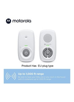 Motorola Motorola Nursery Digital Audio Baby Monitor with High Sensitivity Microphone for Infants/Kids-White  - Image 3