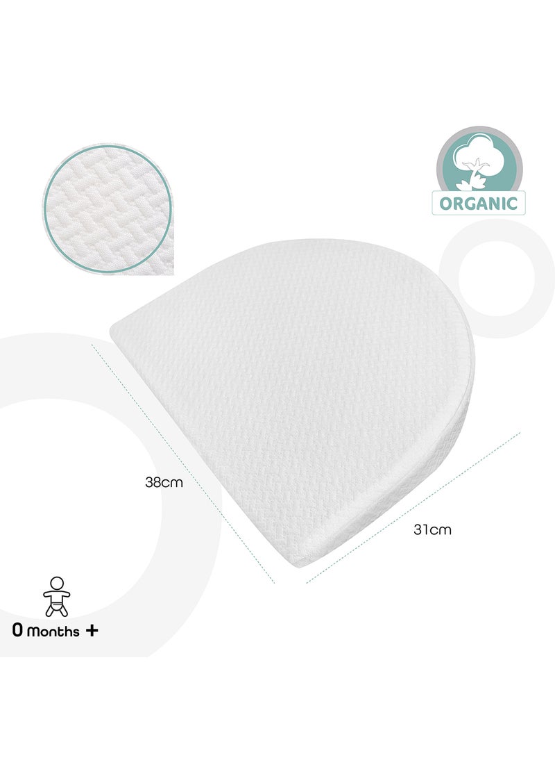 Moon Universal Crib Wedge With Half Organic Fabric - Image 3