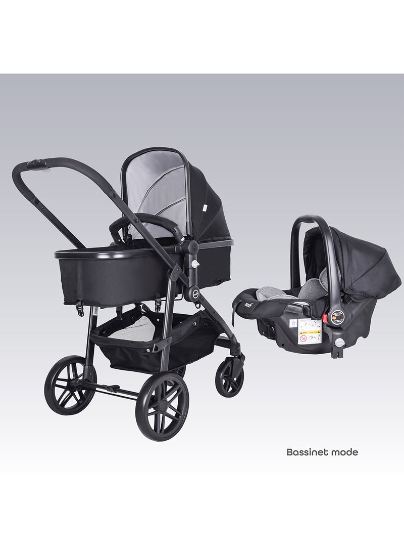 Tres 3 in 1  Travel System -Black