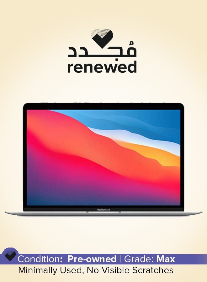 Renewed - MacBook Air (2018) Laptop With 13.3-Inch  Display, Core i5 Processor/Dual Core/8GB RAM/128GB SSD/macOS English Space Grey