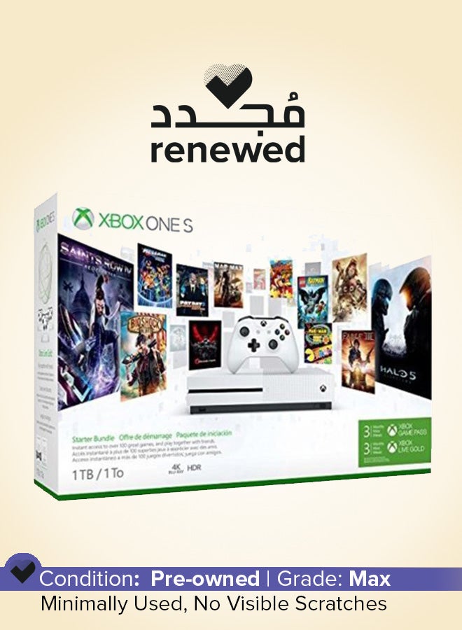 Microsoft Renewed - Xbox One S 1TB Console - Image 1