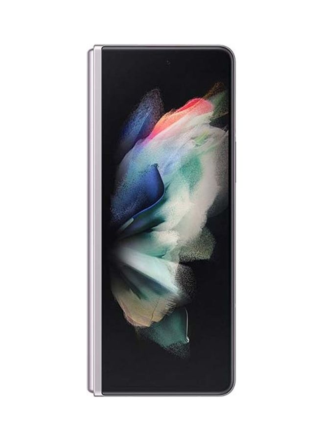 سامسونج - Renewed - Galaxy Z Fold 3 Dual SIM Phantom Silver 12GB RAM 512GB 5G - Image 1