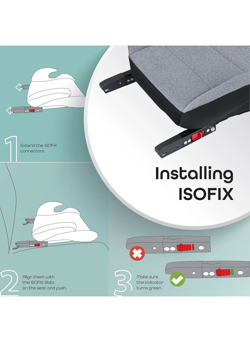 Moon Kido Baby Booster Car Seat With Isofix