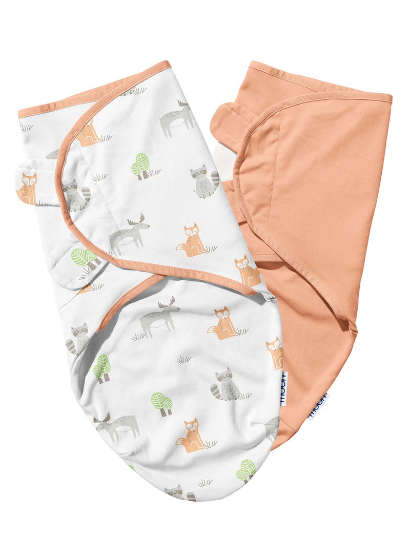 Moon Pack Of 2 Organic Swaddle  - Image 1