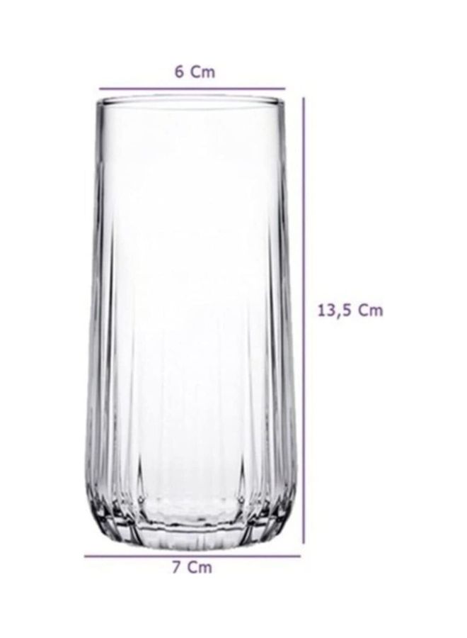 Pasabahce Nova Drink Cup Set with Water and Juices, 6 Coun Clear - Image 3