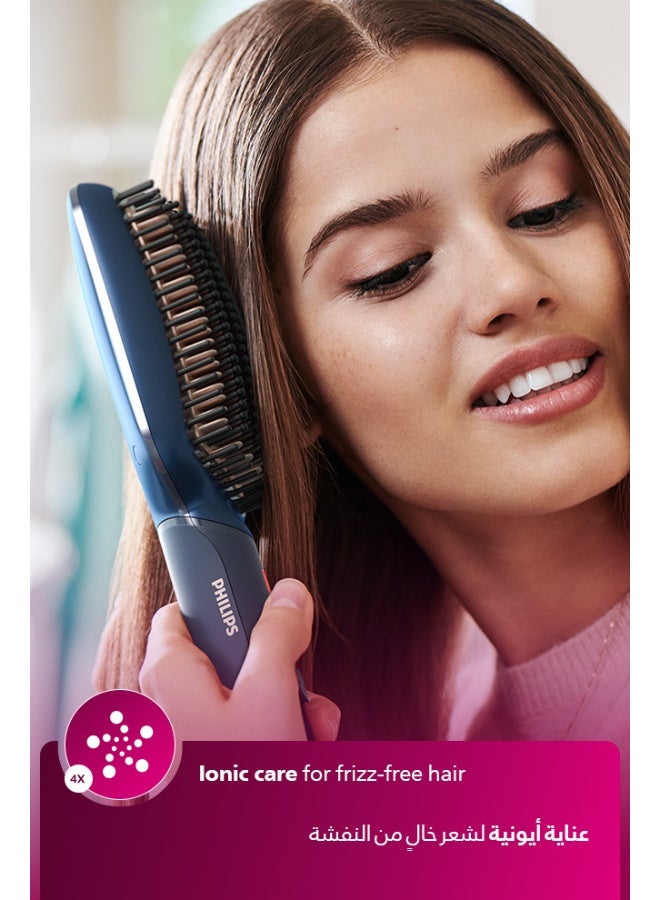 فيليبس فرشاة تمليس الشعر الساخنة BHH885/03، ضمان لمدة عامين - Image 4