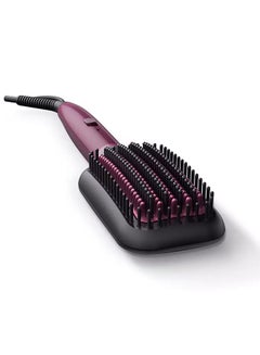 5000 Series Heated Straightening Brush BHH730/03, 2 Years Warranty Black/Cranberry - pnsku/N53355831A/45/_/1695798116/9ac494e0-7e7b-40ee-ba05-5ea6bf558962