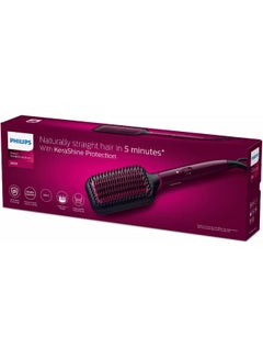 5000 Series Heated Straightening Brush BHH730/03, 2 Years Warranty Black/Cranberry - pnsku/N53355831A/45/_/1695798118/3ae92452-653e-4756-80ca-586c046d5992