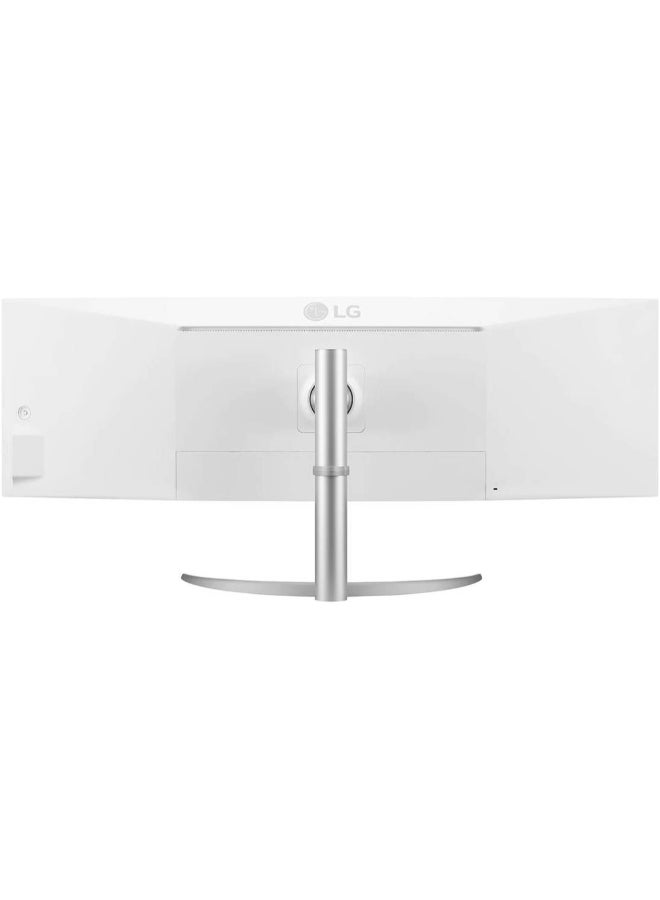 إل جي شاشة منحنية 49 بوصة 32:9 منحنية فائقة العرض مزدوجة QHD 144 هرتز Nano IPS مع HDMI 2.1، USB Type-C(90W)، قابل للتعديل للإمالة/الارتفاع/الدوران - 49WQ95C-W - Image 5