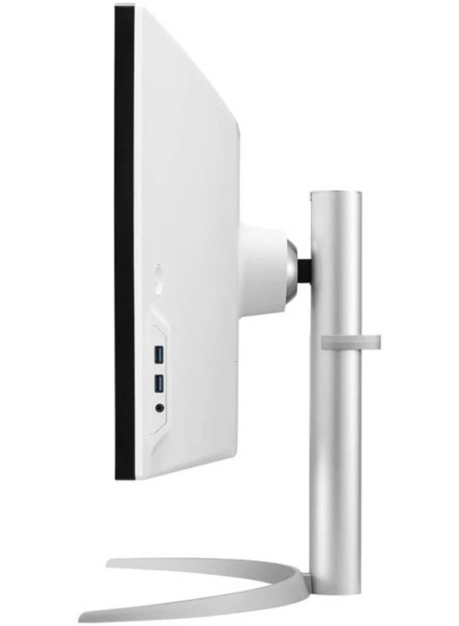 49 Inch 32:9 Curved UltraWide Dual QHD 144Hz Nano IPS Curved Monitor With HDMI 2.1, USB Type-C(90W),Tilt/Height/Swivel Adjustable - 49WQ95C-W White