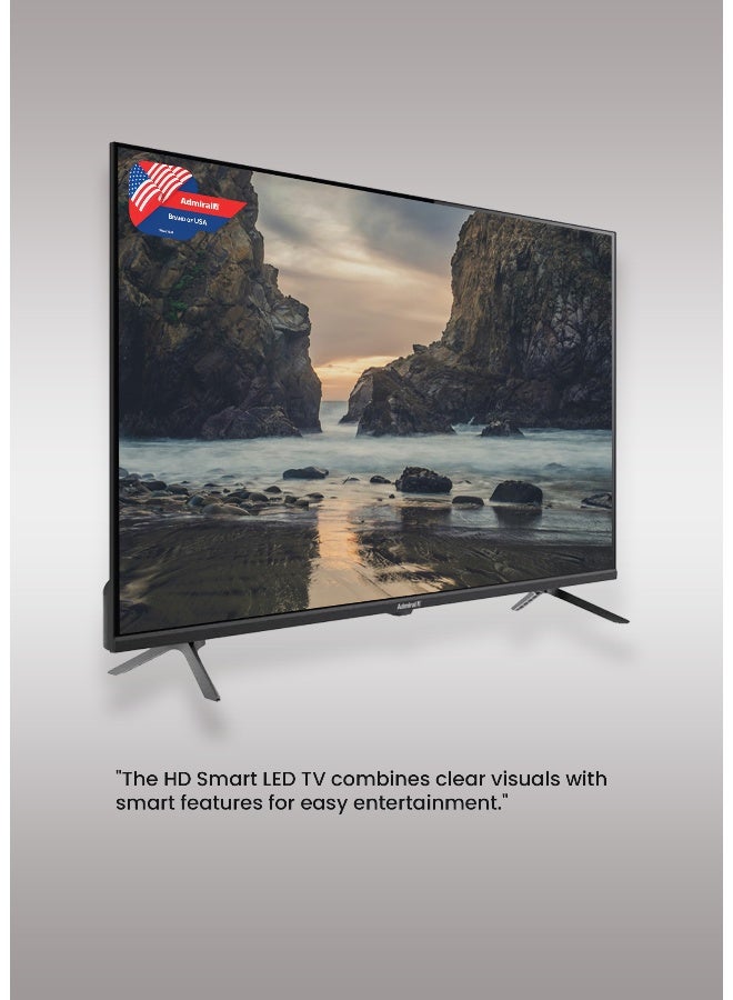 Admiral 32 Inch Android Smart Led Tv, Hd Ready Display With Google Assistant, Built-In Chromecast, Voice Control – Model Adl 32Hmsacn (Black) ADL32HMSACN Black - Image 3