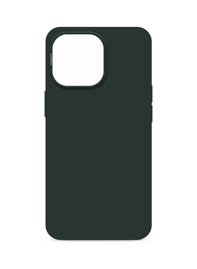 MARGOUN - Silicone Case Cover Liquid Gel Soft Ultra Slim Shockproof Back Cover Full Body Protection For Apple iPhone 14 Pro Max 6.7 inch Olive Green - Image 1