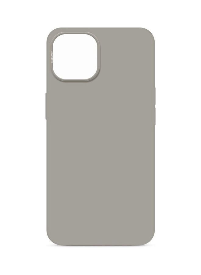 MARGOUN - Apple iPhone 14 Plus Case Silicone Cover Liquid Gel Soft Ultra Slim Shockproof Back Cover Full Body Protection 6.7 Inch Grey - Image 1