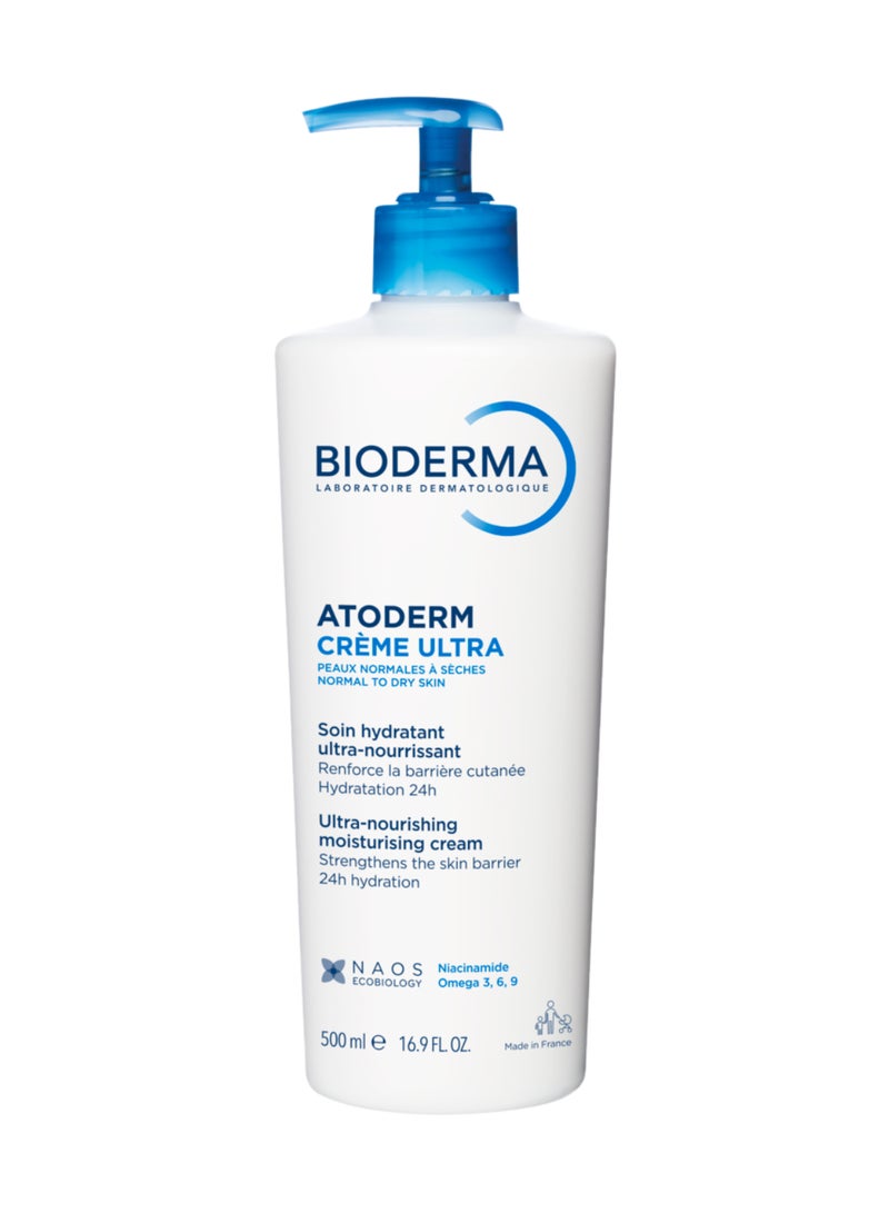 Bioderma Atoderm Creme Ultra Nourishing Moisturising Cream 500ml - Image 1