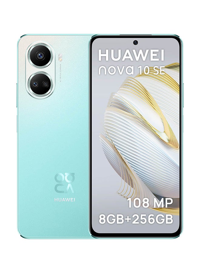 HUAWEI Nova 10 SE Dual SIM Mint Green 8GB RAM 256GB 4G LTE - Middle East Version  - Image 1