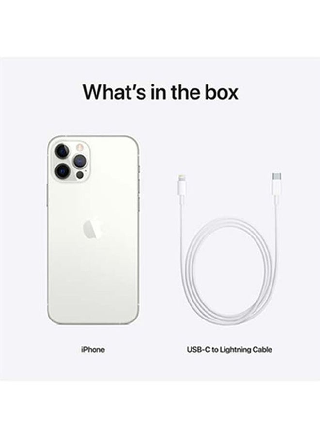 ابل  مجدد - آيفون 12 برو مع فيس تايم 128 جيجابايت فضي 5G - Image 3