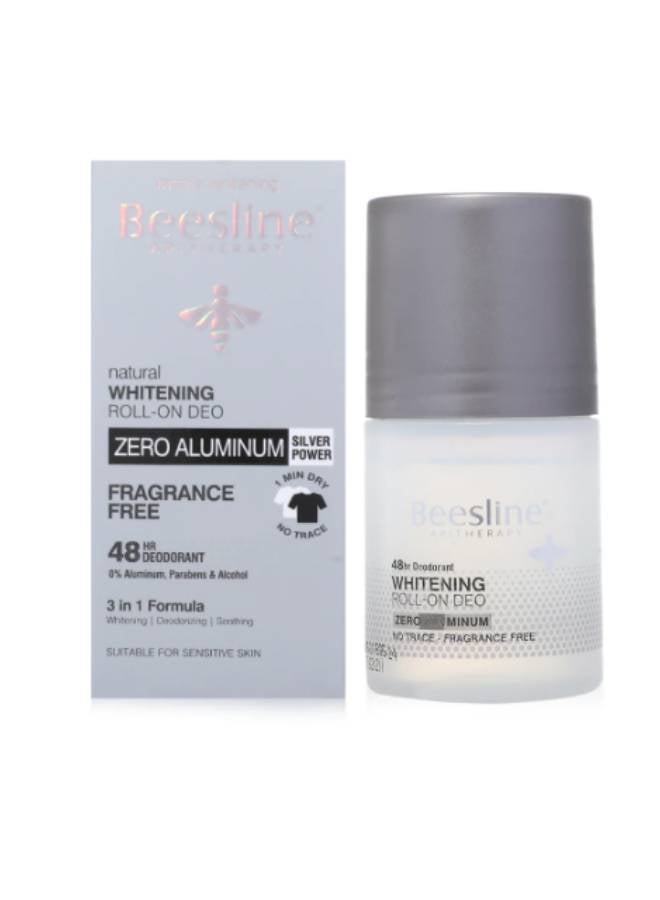 Beesline Whitening Roll On Zero Aluminum Fragrance Free 70ml 70ml