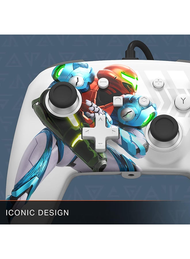 PowerA - PowerA Enhanced Wired Controller for Nintendo Switch - Metroid Dread - Image 1