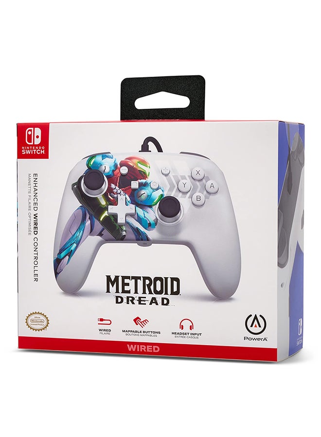 PowerA - PowerA Enhanced Wired Controller for Nintendo Switch - Metroid Dread - Image 1