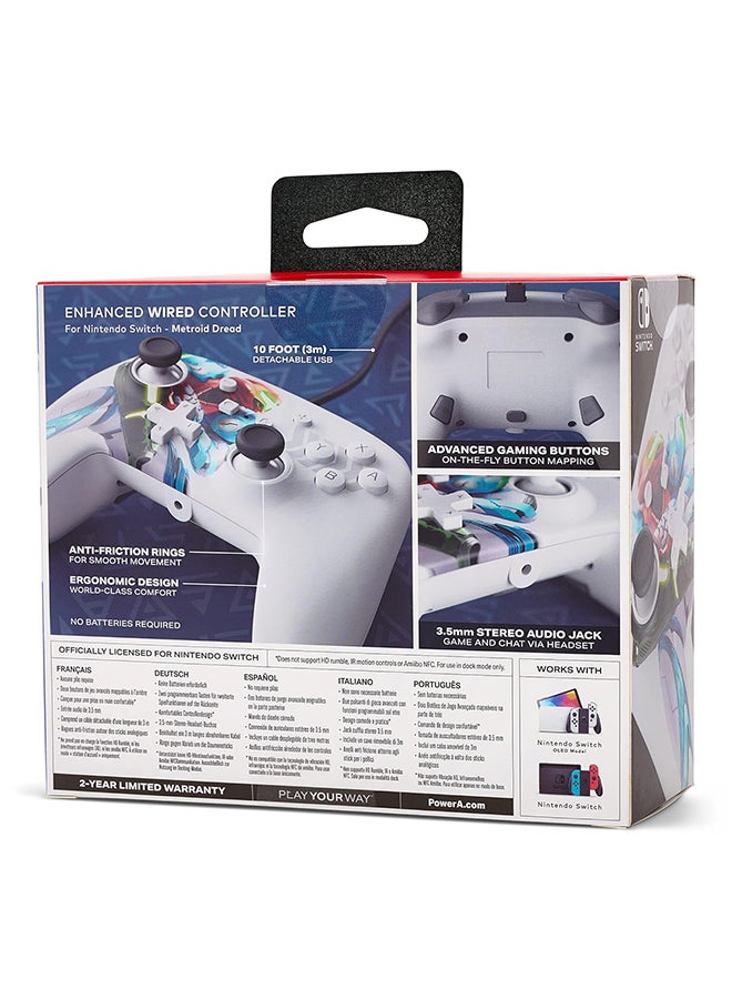 PowerA - PowerA Enhanced Wired Controller for Nintendo Switch - Metroid Dread - Image 1