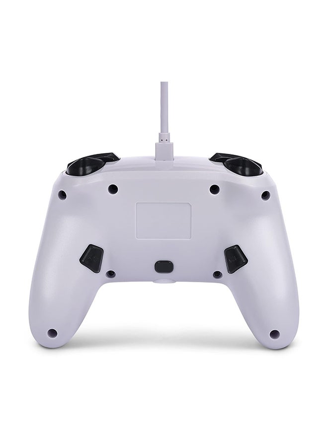 PowerA PowerA Enhanced Wired Gaming Controller for Nintendo Switch or Nintendo OLED, Super Mario Bros, Fireball Mario, White/Red - Image 4