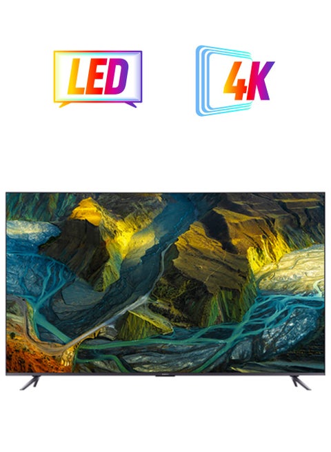 Xiaomi TV Max 86 Inch Ultra-HD 4K Smart Android Tv 11 with 120Hz Refresh Rate with 178 Degrees Angle | 3d Sount Effects Dolby Atmos Supports  Google Voice Assistant, Chromecast Built-in L86M7-ESTWN Grey