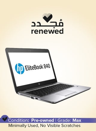 Renewed - Elitebook 840 G4 (2017) Laptop With 14-Inch Display,Intel Core i5 Processor/7th Gen/8GB RAM/256GB SSD/Integrated Graphics English Silver - pnsku/N53356572A/45/_/1733814303/d140bcfd-6146-4324-9caf-598bcf493f5f