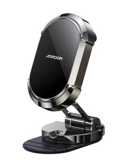 JOYROOM JR-ZS312 Universal Mobile Bracket For Car Foldable Magnetic Car Phone Holder With IPhone Samsung Galaxy Huawei OnePlus Dark Grey  - Image 1