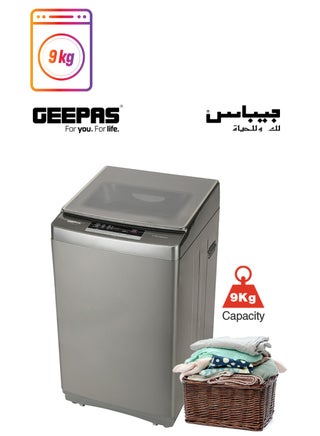 غسالة أوتوماتيكية بالكامل بتحميل علوي 9 kg 540 W GFWM1090SCXN لون فضي - pnsku/N53356628A/45/_/1740991981/78583f1c-b0e3-4722-a0bc-1d6c83f47313