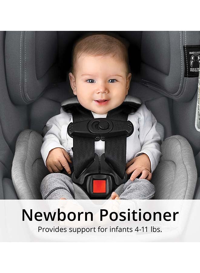Chicco - Nextfit Max Cleartex Extended-Use Convertible Car Seat 0M-6Y, Shadow - Image 1