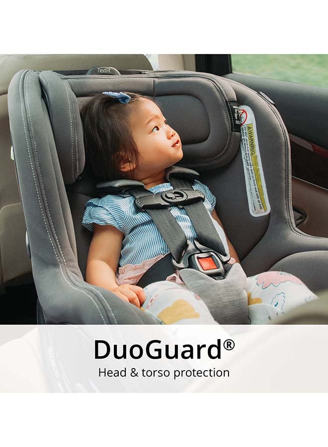 Chicco - Nextfit Max Cleartex Extended-Use Convertible Car Seat 0M-6Y, Shadow - Image 1