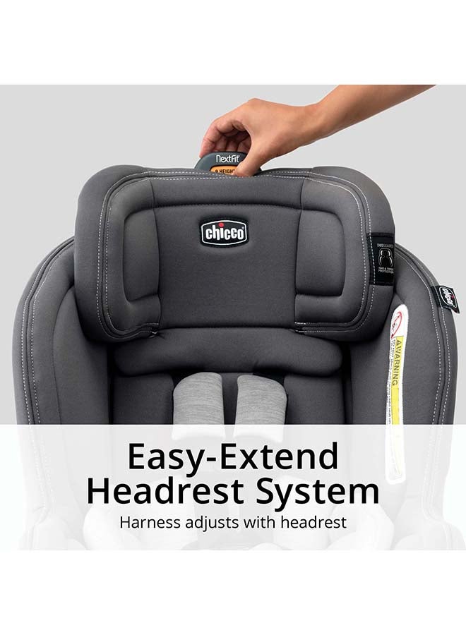 Chicco - Nextfit Max Cleartex Extended-Use Convertible Car Seat 0M-6Y, Shadow - Image 1