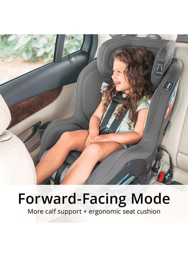 Chicco - Nextfit Max Cleartex Extended-Use Convertible Car Seat 0M-6Y, Shadow - Image 1