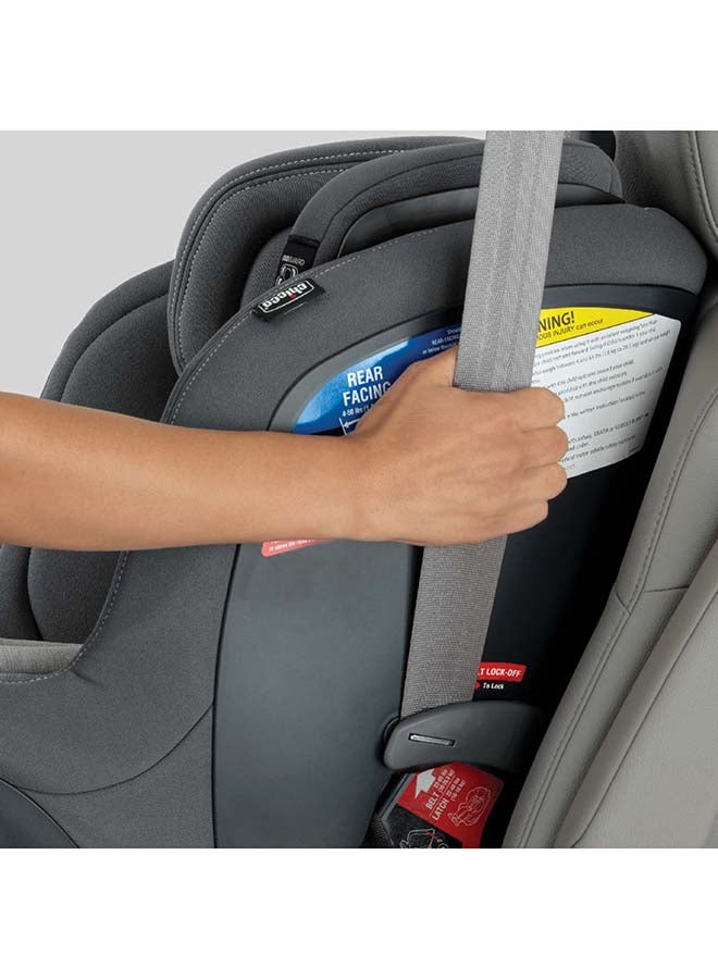 Chicco - Nextfit Max Cleartex Extended-Use Convertible Car Seat 0M-6Y, Shadow - Image 1