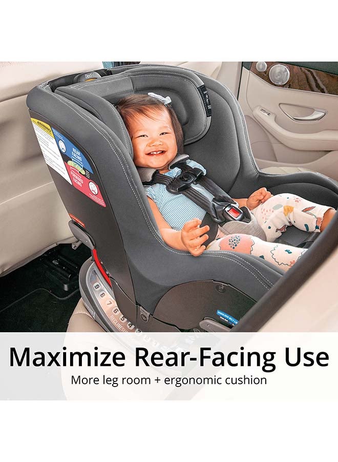Chicco - Nextfit Max Cleartex Extended-Use Convertible Car Seat 0M-6Y, Shadow - Image 1