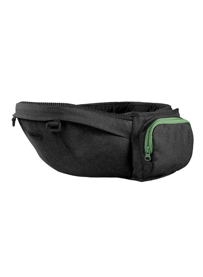 Chicco Hip Seat Baby Carrier, Pirate Black  (With Protective Hood, Pocket, Mesh Insert)  - Image 3