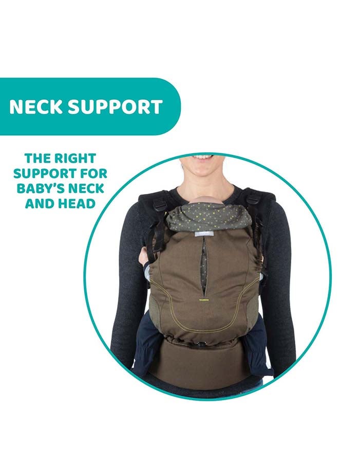 Myamaki Fit Baby Carrier (With Protective Hood) 0-15Kg, Leaf - pnsku/N53356677A/45/_/1714741806/2826559b-37e6-4158-9ec1-df86867b09ed