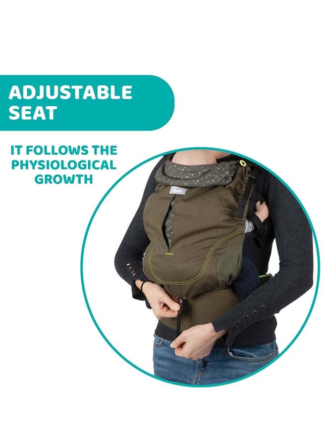 Myamaki Fit Baby Carrier (With Protective Hood) 0-15Kg, Leaf - pnsku/N53356677A/45/_/1714741808/fed39e57-e5be-4b50-9f55-8aade54b7786