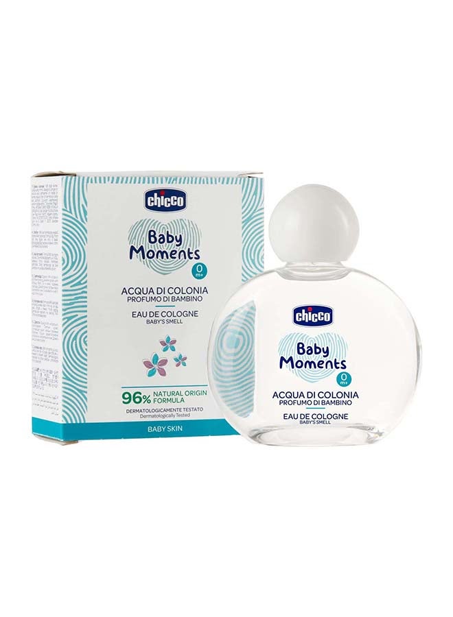 Chicco - Baby Moments Eau De Cologne Baby'S Smell For Baby Skin 0M+ 100Ml - Image 1