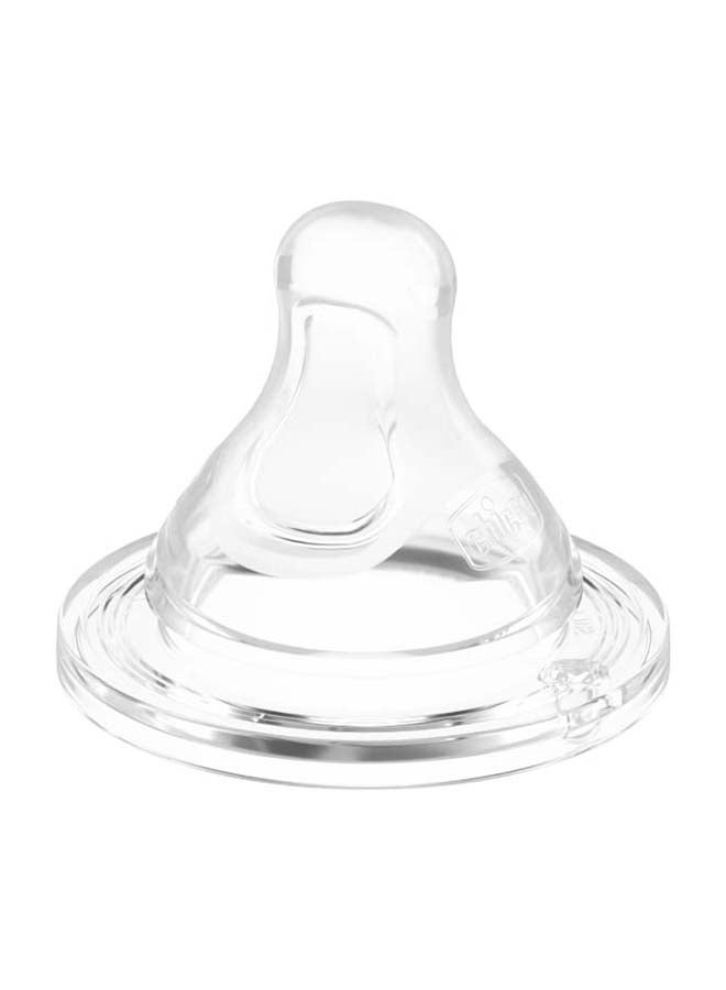 Chicco - Perfect 5 Feeding Bottle 150Ml Slow Flow 0M+ Silicone, Pink - Image 1