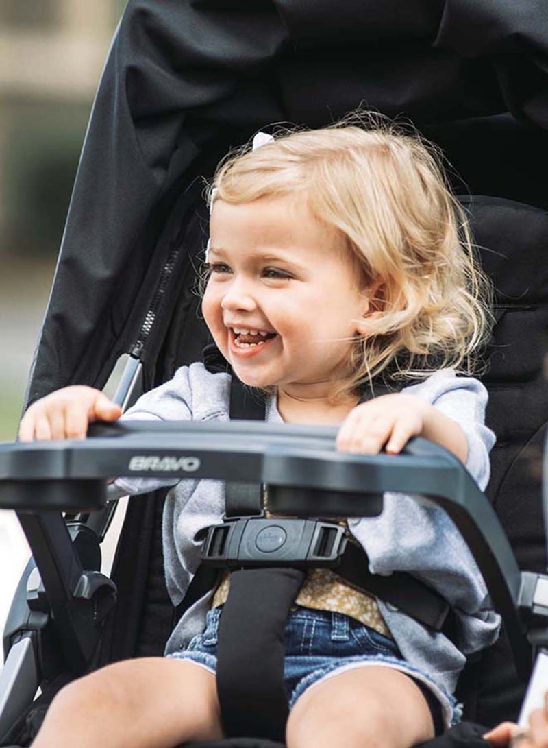 Chicco - Mini Bravo Plus Travel System 0M-3Y, Slate - Image 1