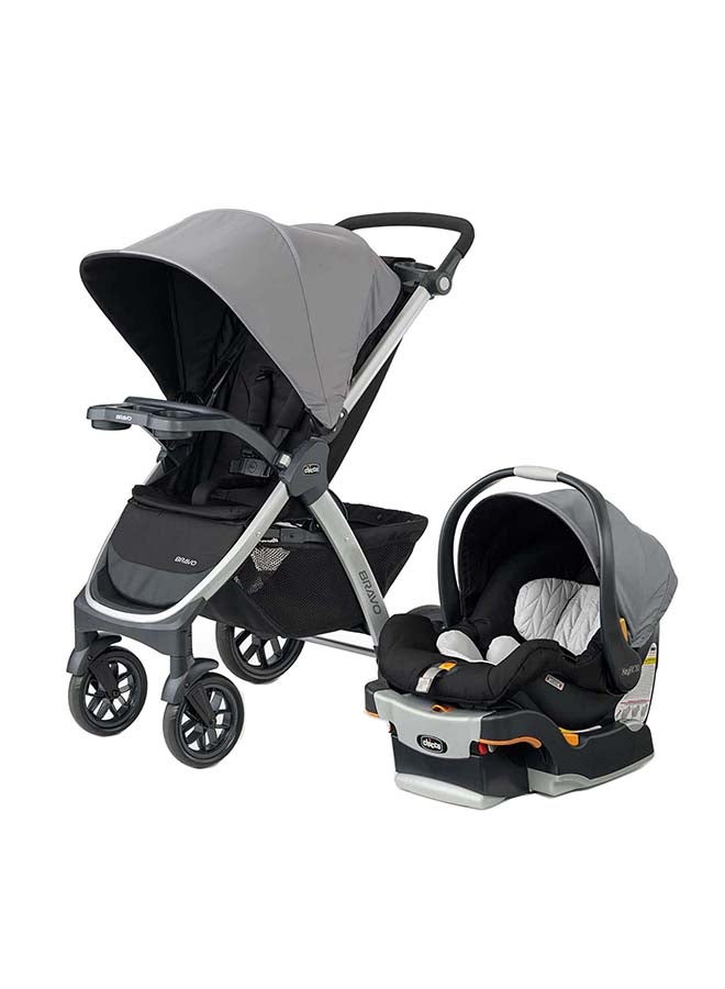 Chicco Baby Bravo Stroller Travel System - Camden, 0 - 3 Years, Upto 23 Kg  - Image 1
