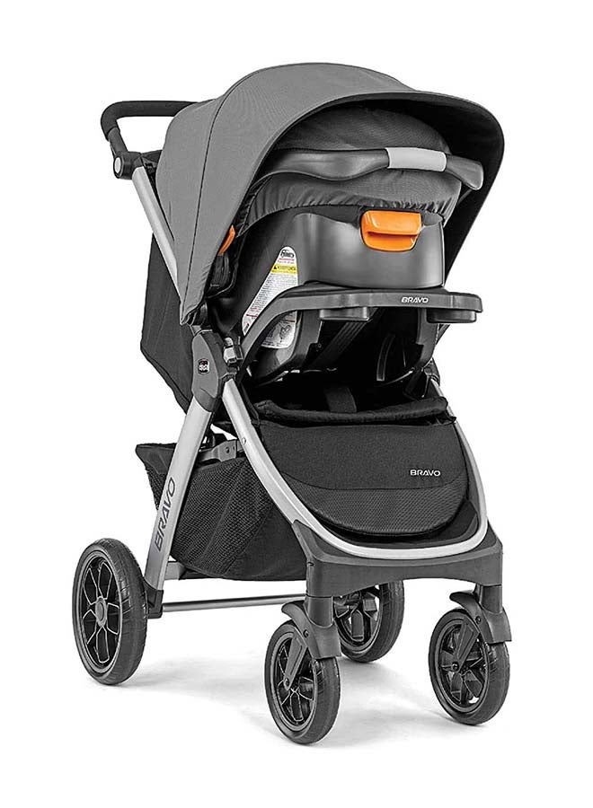 Chicco Baby Bravo Stroller Travel System - Camden, 0 - 3 Years, Upto 23 Kg  - Image 3