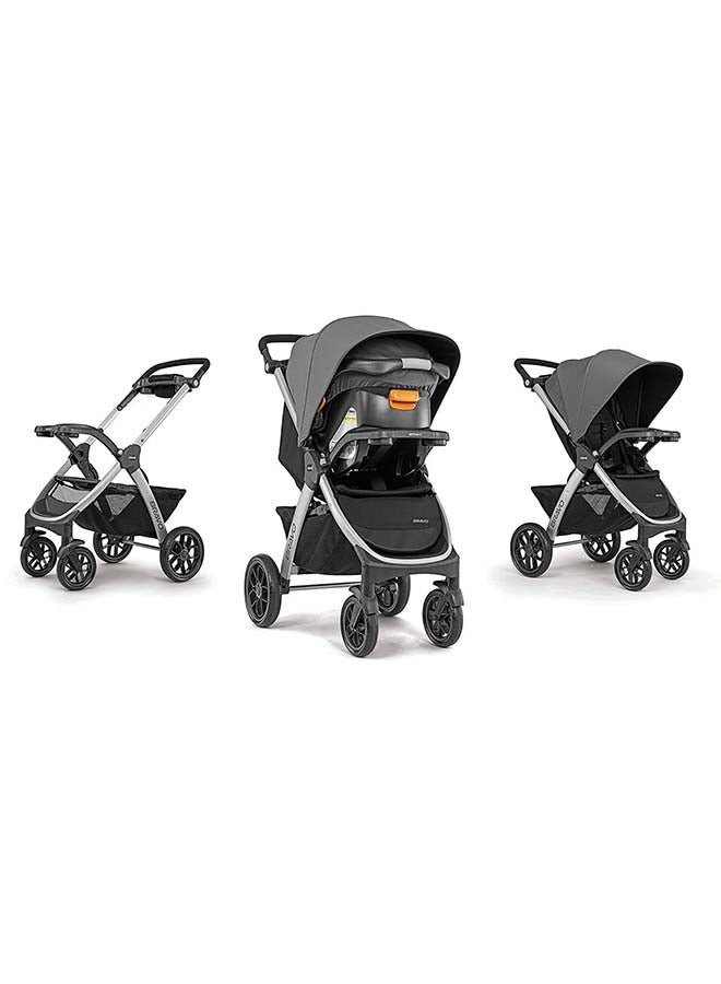 Chicco Baby Bravo Stroller Travel System - Camden, 0 - 3 Years, Upto 23 Kg  - Image 2