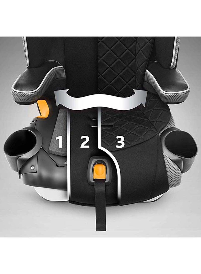 Chicco Myfit Zip Harness With Booster Car Seat 25-100Lbs, Nightfall  - Image 2