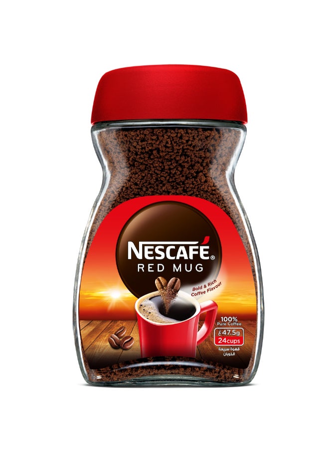 Nescafe - Red Mug Instant Coffee Jar 47.5grams - Image 1