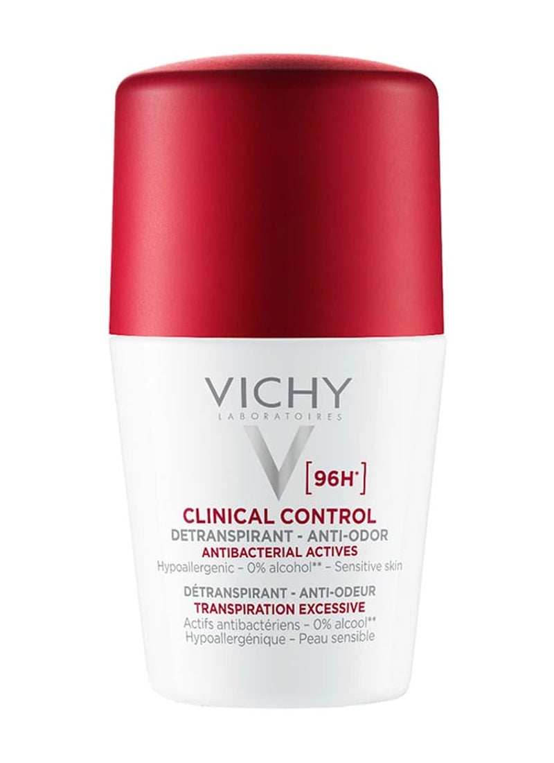 فيشي مزيل العرق حماية لمدة 96 ساعة للنساء ابيض 50ملليلتر - Image 1