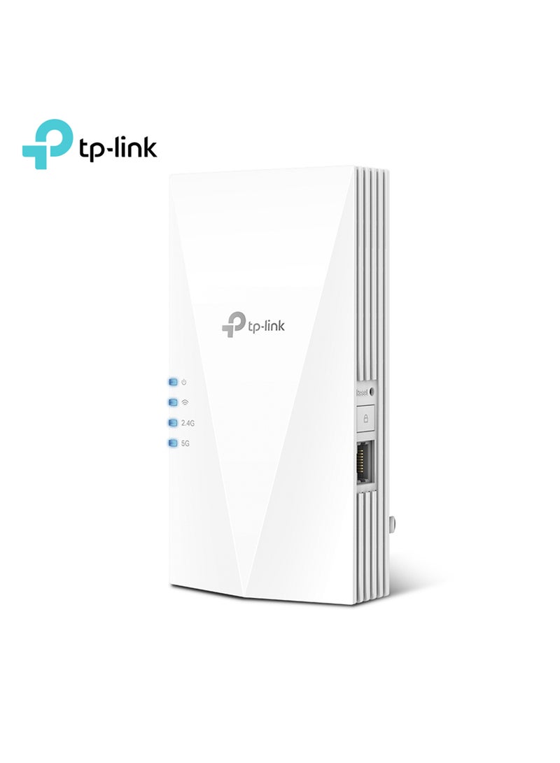 TP-LINK - RE700X Mesh WiFi 6 Extender white - Image 1