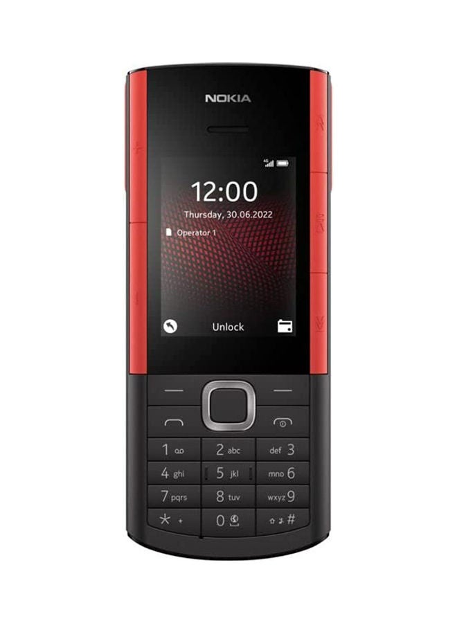 NOKIA 5710 XA Dual SIM Black/Red 48MB RAM 128MB 4G -Middle East Version - Image 2