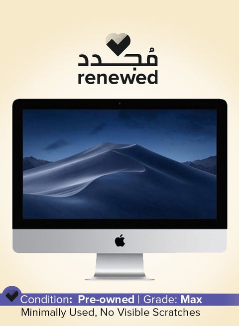 Renewed â€“ iMac (2013) A1418 Desktop With 21.5-Inch Display,Intel Core i7 Processor/16GB RAM/1TB HDD/1GB Nvidia GeForce GT 750M Graphics English Silver English Silver